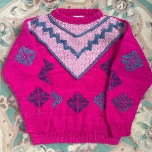 VINTAGE PURE WOOL KNIT